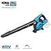 Koma Tools Edm-40: Soffiatore, Aspiratore E Trincia Da 40 V (senza Batterie O Caricabatterie) - Foto miniatura 1