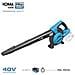 Koma Tools Edm-40: Soffiatore, Aspiratore E Trincia Da 40 V (senza Batterie O Caricabatterie) - Foto miniatura 3