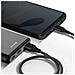 Batteria Di Riserva 5000mah Uscita Usb 10w Spia A Led Compatto Nero - Foto miniatura 2