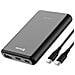 Batteria Di Riserva 5000mah Uscita Usb 10w Spia A Led Compatto Nero - Foto miniatura 4