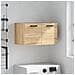 Mobile A Parete Rovere Sonoma 60x36,5x35 Cm Legno Multistrato - Foto miniatura 1