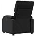 Poltrona Reclinabile Nera In Similpelle - Foto miniatura 10
