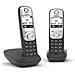 Telefono Fisso A690 Duo Nero /argentato - Foto miniatura 1