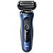 Series 6 61-B7200CC Rasoio Trimmer Nero, Blu - Foto miniatura 1