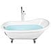 Vasca Da Bagno Freestanding Cayman 153 X 77 Cm Bianco - Foto miniatura 6
