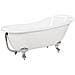 Vasca Da Bagno Freestanding Cayman 153 X 77 Cm Bianco - Foto miniatura 7