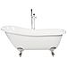 Vasca Da Bagno Freestanding Cayman 153 X 77 Cm Bianco - Foto miniatura 11