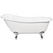 Vasca Da Bagno Freestanding Cayman 153 X 77 Cm Bianco - Foto miniatura 14