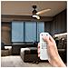 NEPAL CEILING FAN INOX /OAK 132CM LED - Foto miniatura 2