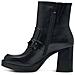 Black Elegant Closed Booties Stivaletti Pelle Scarpe Donna Nero Eu 36, 1-25358-41 001 - Foto miniatura 3