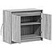 Credenza con LED Grigio Sonoma 72x34x61 cm in Legno Multistrato - Foto miniatura 3