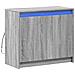 Credenza con LED Grigio Sonoma 72x34x61 cm in Legno Multistrato - Foto miniatura 8