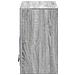 Credenza con LED Grigio Sonoma 72x34x61 cm in Legno Multistrato - Foto miniatura 9