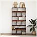 Libreria Rovere Fumo 100x33x187,5 Cm In Truciolato - Foto miniatura 3