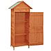 Lusso Casadino -  Armadietto Da Giardino Marrone 42,5x64x190 Cm - Foto miniatura 4