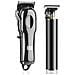 Tagliacapelli Led Gun Silver + 2 Kit Con Accessori Completi - Foto miniatura 2