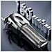 Tagliacapelli Led Gun Silver + 2 Kit Con Accessori Completi - Foto miniatura 4