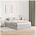 Struttura Letto con Contenitore  Grigio Sonoma 120x200 cm - Foto miniatura 2
