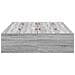 Struttura Letto con Contenitore  Grigio Sonoma 120x200 cm - Foto miniatura 6