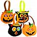 Set Di Sacchetti Di Feltro Per Dolcetti Di Halloween, 4 Pezzi - Foto miniatura 1