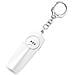 Portachiavi Allarme Personale Con Luce Led - Allarme Forte 130db, Alimentato A Batteria Aaa White - Foto miniatura 1