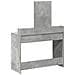 Tavolo da Trucco  con Cassetti Grigio Cemento 100x41x140 cm - Foto miniatura 8