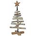 Albero di Natale Marrone 60 cm Legno massello di teak - Foto miniatura 1