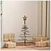 Albero di Natale Marrone 60 cm Legno massello di teak - Foto miniatura 2