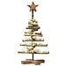 Albero di Natale Marrone 60 cm Legno massello di teak - Foto miniatura 3