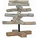 Albero di Natale Marrone 60 cm Legno massello di teak - Foto miniatura 9