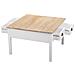 Tavolino Dasalotto Inlegnobianco A 2cassetti 80x80x50h - Foto miniatura 3