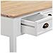 Tavolino Dasalotto Inlegnobianco A 2cassetti 80x80x50h - Foto miniatura 7