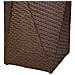 Fioriera In Polyrattan Marrone 31x31x56h - Foto miniatura 5