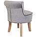 Sgabello Imbottita In Legno Grigio 45x46x36/58h - Foto miniatura 4