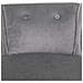 Sgabello Imbottita In Legno Grigio 45x46x36/58h - Foto miniatura 5