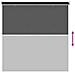 Voletta a rullo con protezione UV Nero 120 x 230 cm Poliestere - Foto miniatura 8