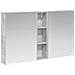 Set di Armadi da Bagno con lo scaffale 3 pcs 120 x 14,5 x 70 cm - Foto miniatura 1