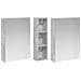 Set di Armadi da Bagno con lo scaffale 3 pcs 120 x 14,5 x 70 cm - Foto miniatura 5