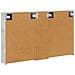 Set di Armadi da Bagno con lo scaffale 3 pcs 120 x 14,5 x 70 cm - Foto miniatura 9