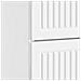 Armadio da Notte 2 pcs Bianco Lucido 43 x 34,5 x 47,5 cm - Foto miniatura 8