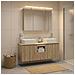 Set di Armadi da Bagno 4 pcs Rovere Sonoma 100 x 14,5 x 70 cm - Foto miniatura 2