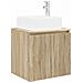 Set di Armadi da Bagno 4 pcs Rovere Sonoma 100 x 14,5 x 70 cm - Foto miniatura 5