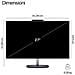 E4ET2EA All-in-One PC Copilot+ PC Intel Core Ultra 9 68,6 cm (27") 2560 x 1440 Pixel PC All-in-one 24 GB DDR5-SDRAM 1 TB SSD Windows 11 Home Wi-Fi 7 (802.11be) Nero, Grigio - Foto miniatura 4