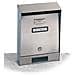 Cassetta Postale Acciaio 22x32.5x7.5/11 cm - Foto miniatura 3