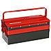Cassetta Porta Utensili Senza Contenuto Acciaio Rosso, Nero - Foto miniatura 2