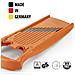 Tagliaverdure Wave-Waffle PowerLine - Tagliapasta Wave senza taglierina Tagliaverdure Tagliaverdure Tagliaverdure | arancione - Foto miniatura 4