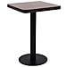 Tavolo Da Bistrot Marrone Scuro 50x50 Cm In Mdf - Foto miniatura 1