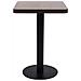Tavolo Da Bistrot Marrone Scuro 50x50 Cm In Mdf - Foto miniatura 2