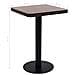 Tavolo Da Bistrot Marrone Scuro 50x50 Cm In Mdf - Foto miniatura 6