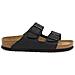 Arizona, Sandali Unisex Adulto, Nero (nero), 37 (normale)  - Foto miniatura 1